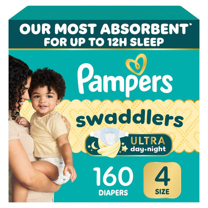 Pampers Baby Dry Diapers Size 4 168ct