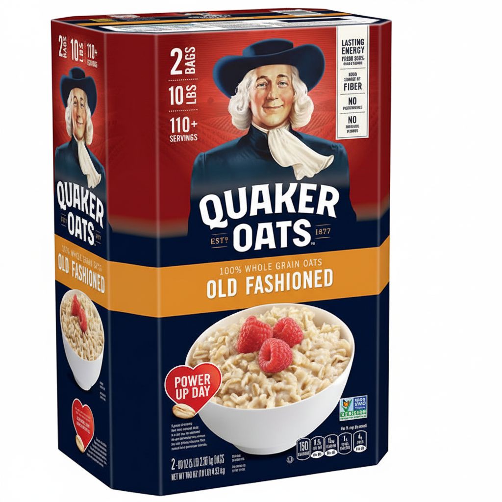 Quaker Old Fashion Oats 2x5lb