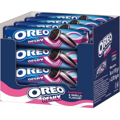 Oreo Remix Raspberry Vanilla 16*157gm