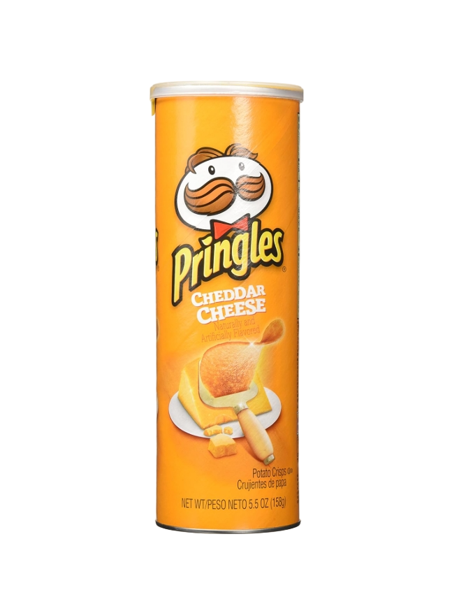 Pringles Cheddar Cheese Crisps 5. 5oz 14Ct