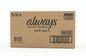 Always Ultra Thin Overnight Pads with Wings, Size 4 16Ct 12pack