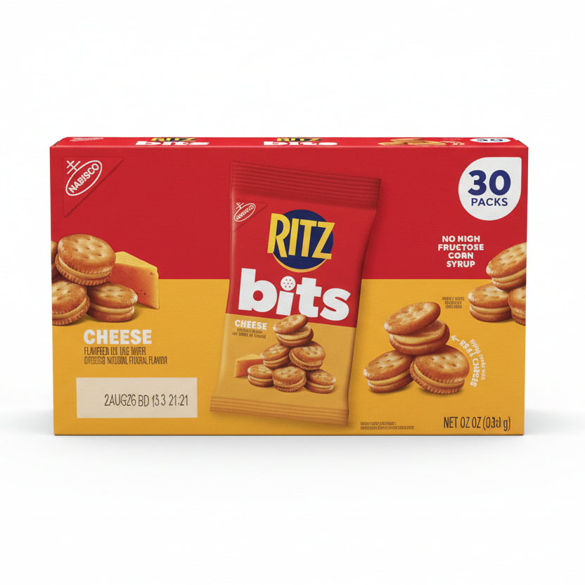 Ritz Bits Cheese 30 - 1.5 oz packs