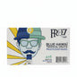 Box of FREEZ Blue Hawaii tropical fruit drinks in a store setting