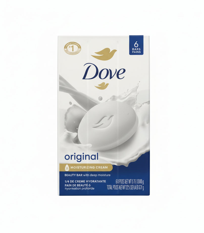 Dove Soap Original 3.75oz 6Pack