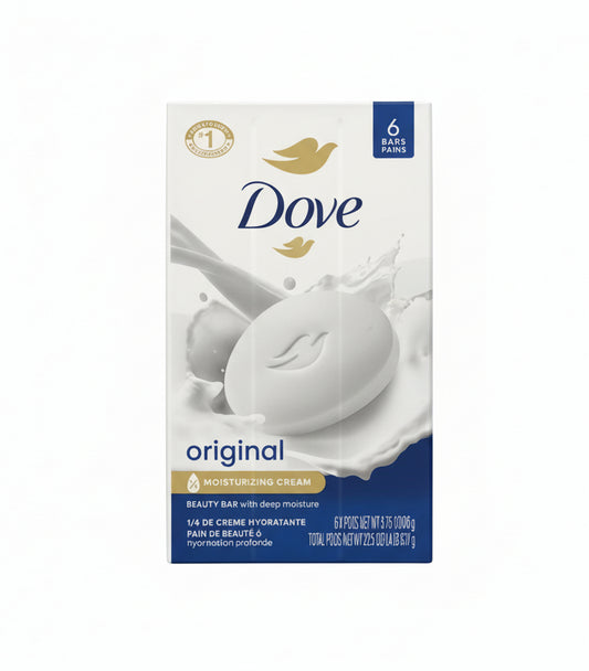 Dove Soap Original 3.75oz 6Pack