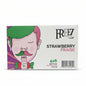 Box of Freez Strawberry flavored bottles in a store setting