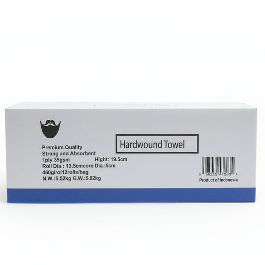 Brown Paper Roll Towel Hardwound Towel 1 MC x 12 packs