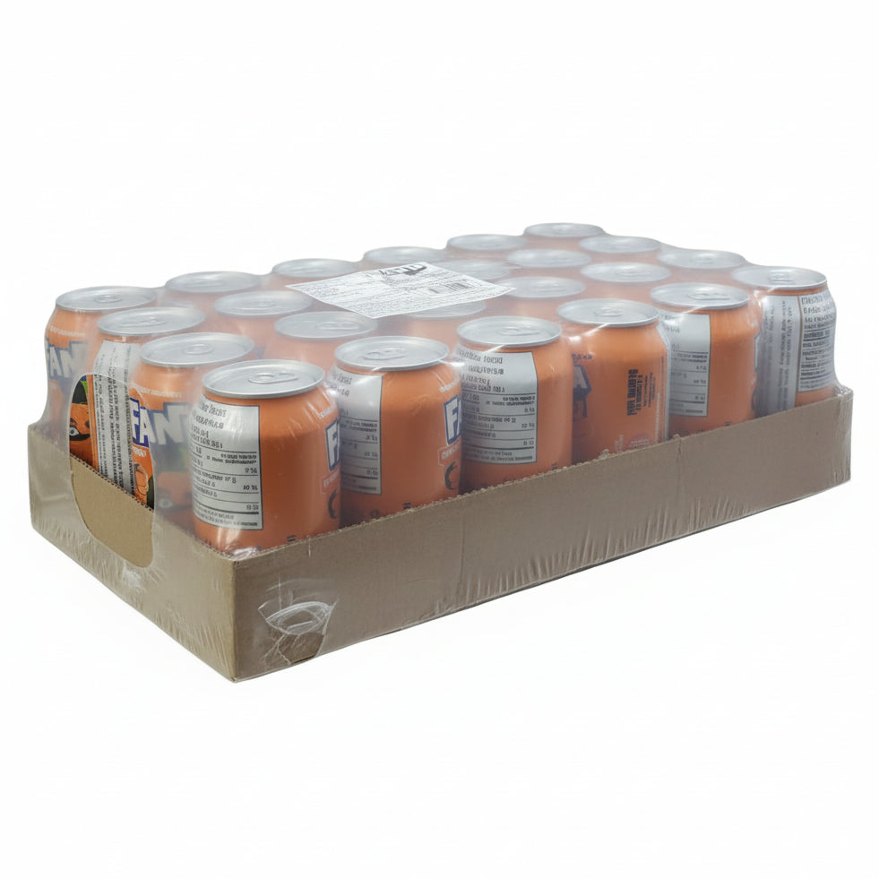 Fanta Orange cans 24x12oz