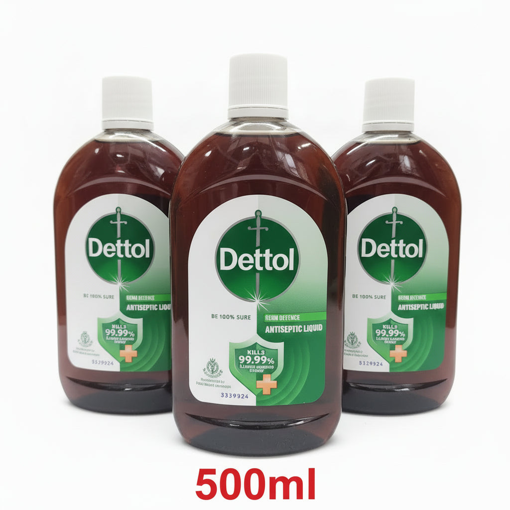 Dettol Antiseptic Liquid 550ml 3Pack