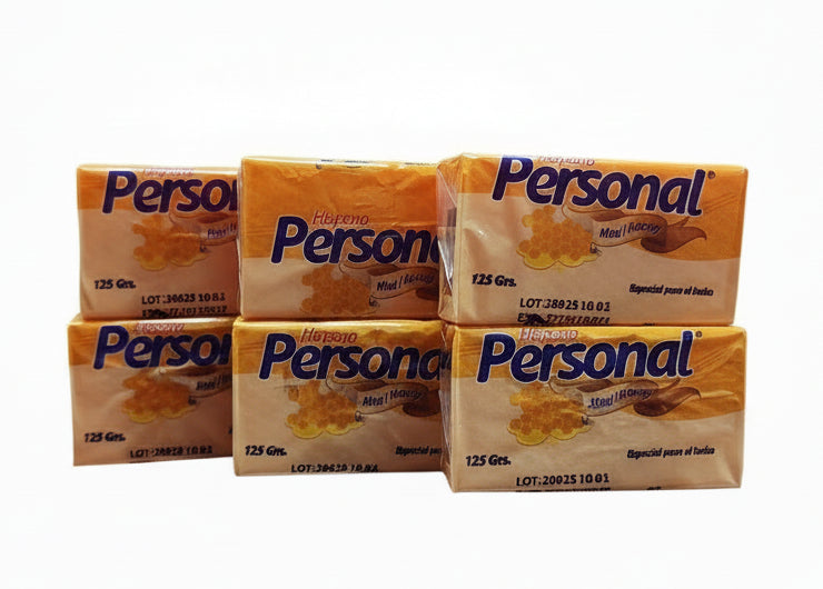 Hispano Soap Personal Miel 125G 6pack