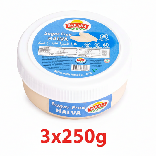 Baraka Sugar Free Halva 3x250gm