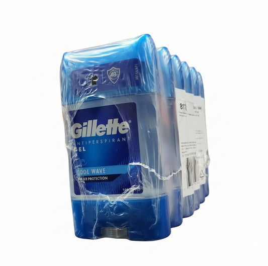 Gillette Deo Stick Cool Wave 70ml 6Pack