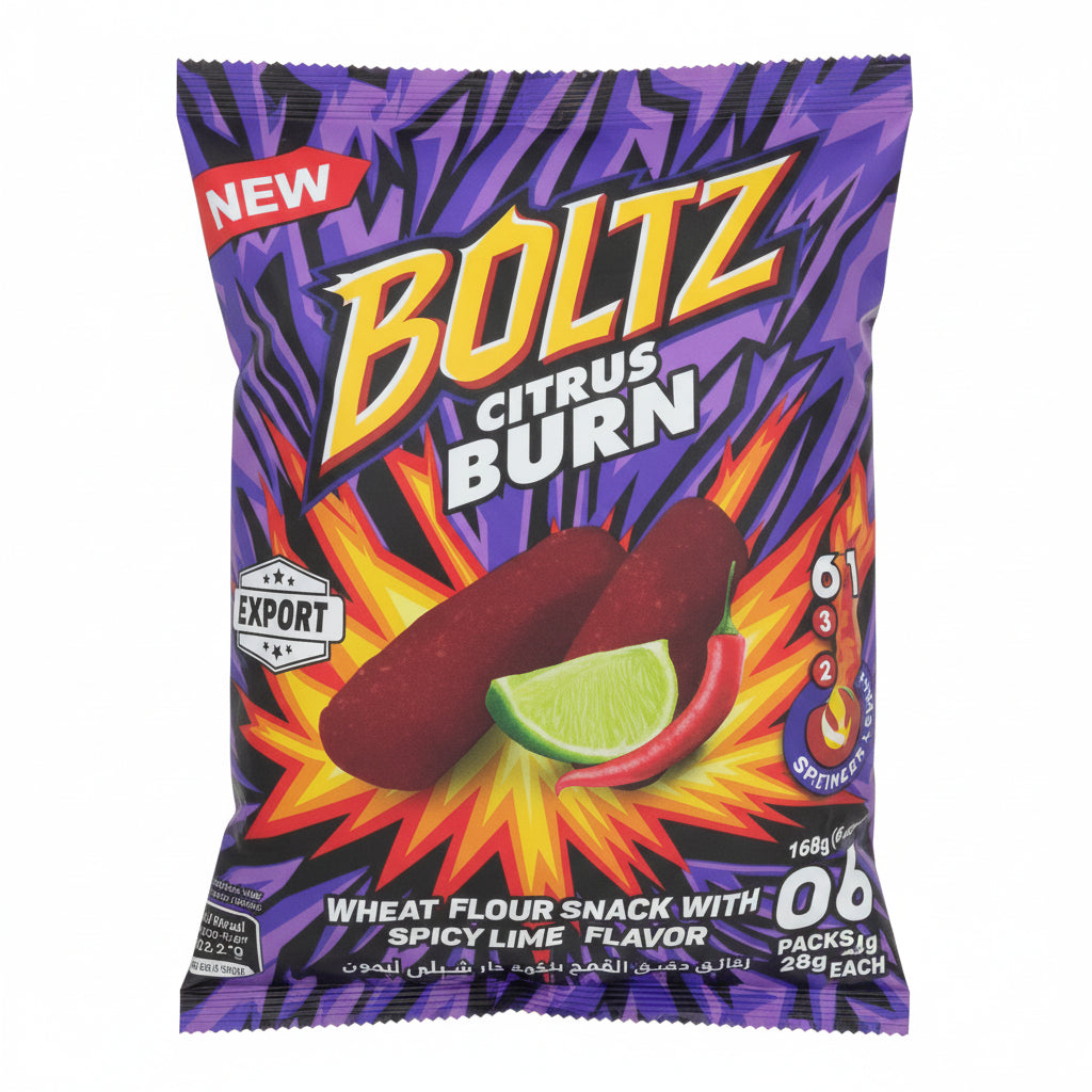 Boltz Citrus Burn Chips 14 bags (6*28g)