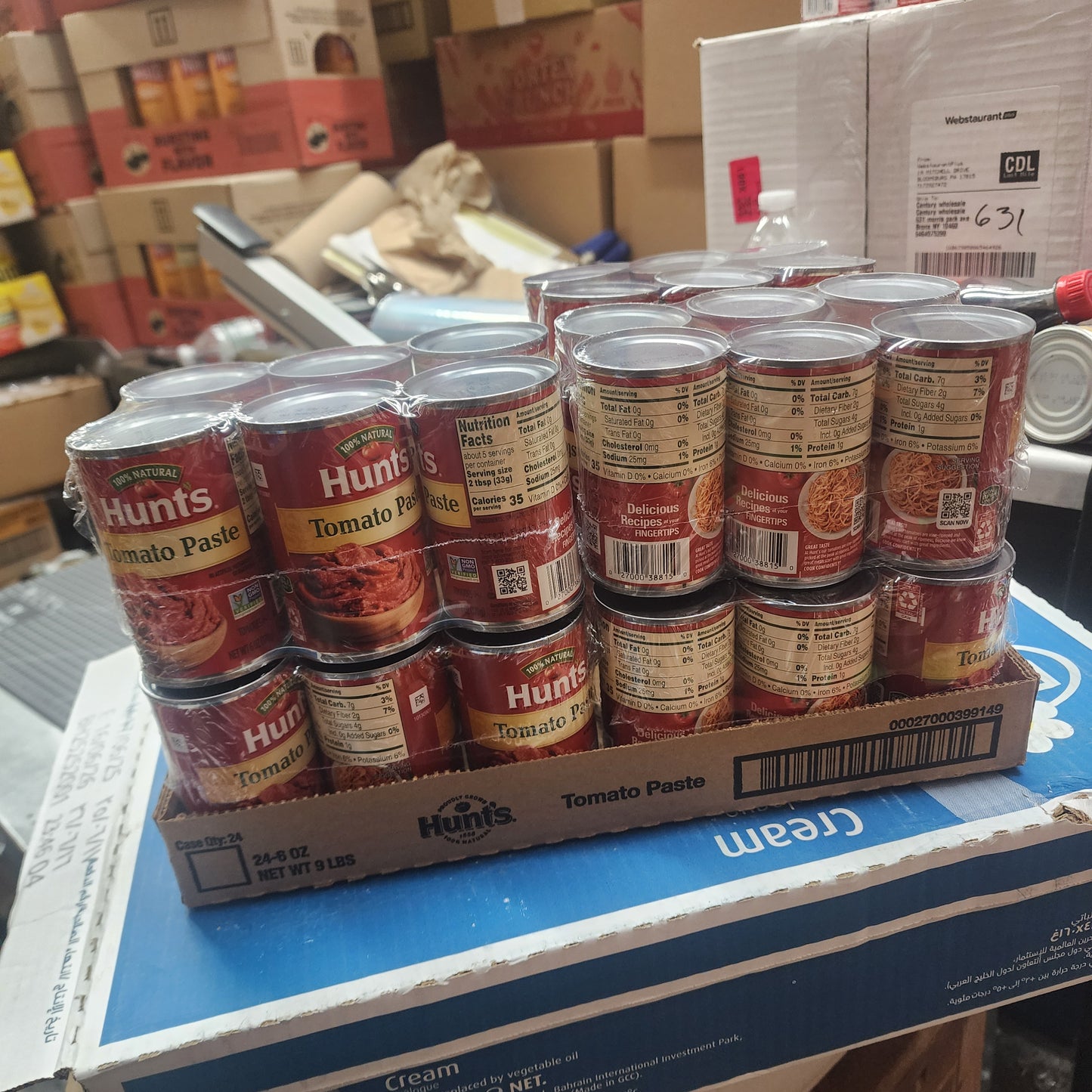 Hunts Tomato Paste MC 6oz 24pk