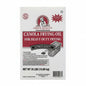 Box of Chef's Quality canola frying oil on a shelf