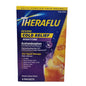 Theraflu severe cold relief package on a shelf in a store