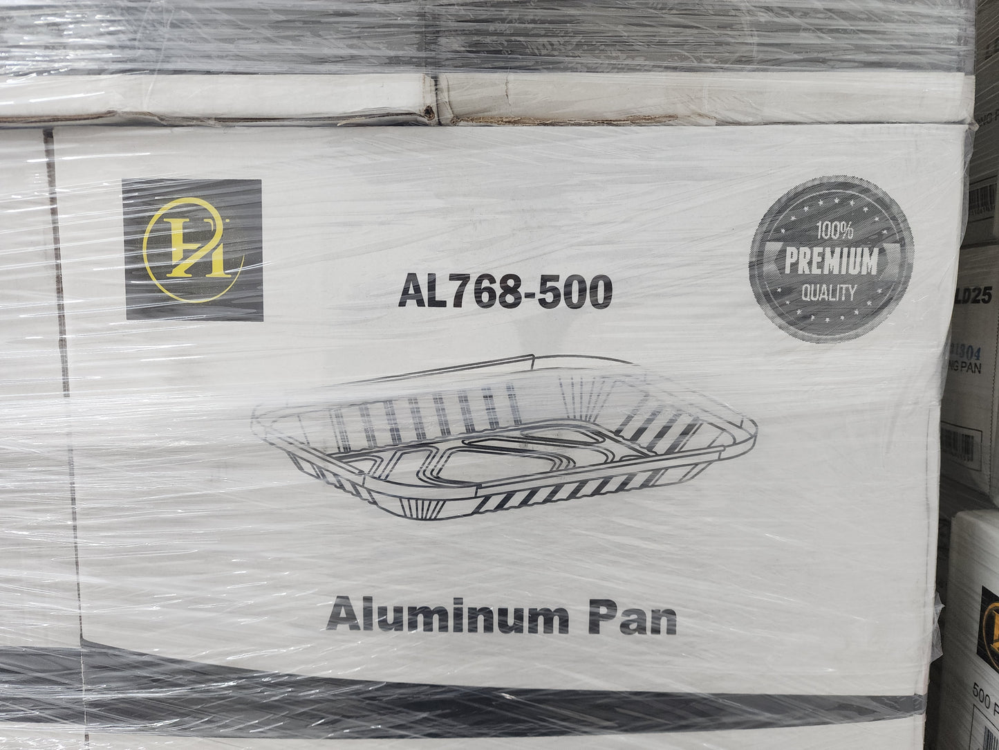 Aluminum container 1.5lb