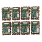 Eight packages of 'Makanan Khas Indonesia' on a white background
