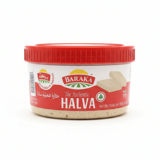 Baraka Halva Plain Clear Tub 28oz