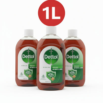 Dettol Antiseptic Liquid 1L 2Pack