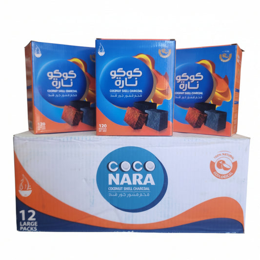 Coconara Coconut Shell Charcoal MC 12 120pcs
