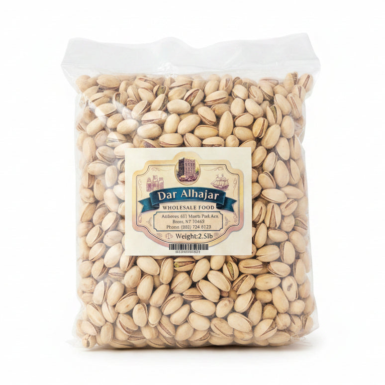 Dar Alhajar Pistachio with Shell Roasted 2.5lb
