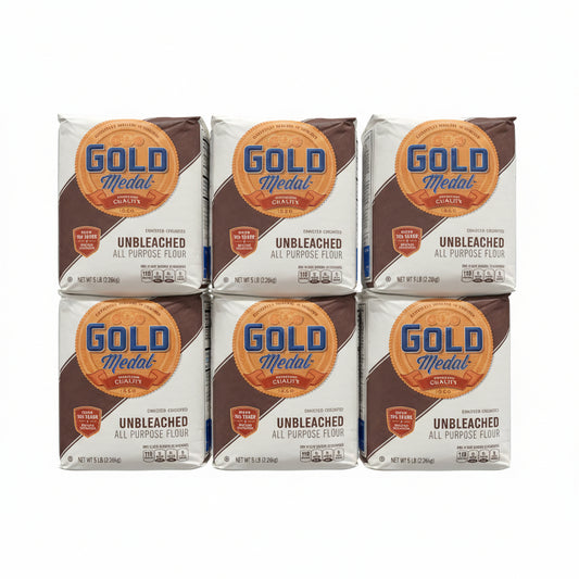 Gold Medal Unbleached All Purpose Flour 5lb X 8pk