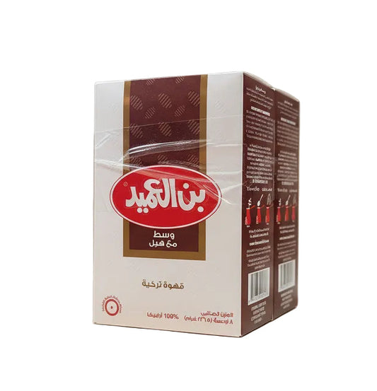 Alameed Coffee Medium with Cardamom 2x8oz