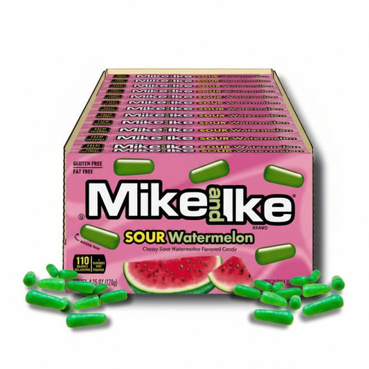 mike and ike sour watermelon 12x4.25 Oz