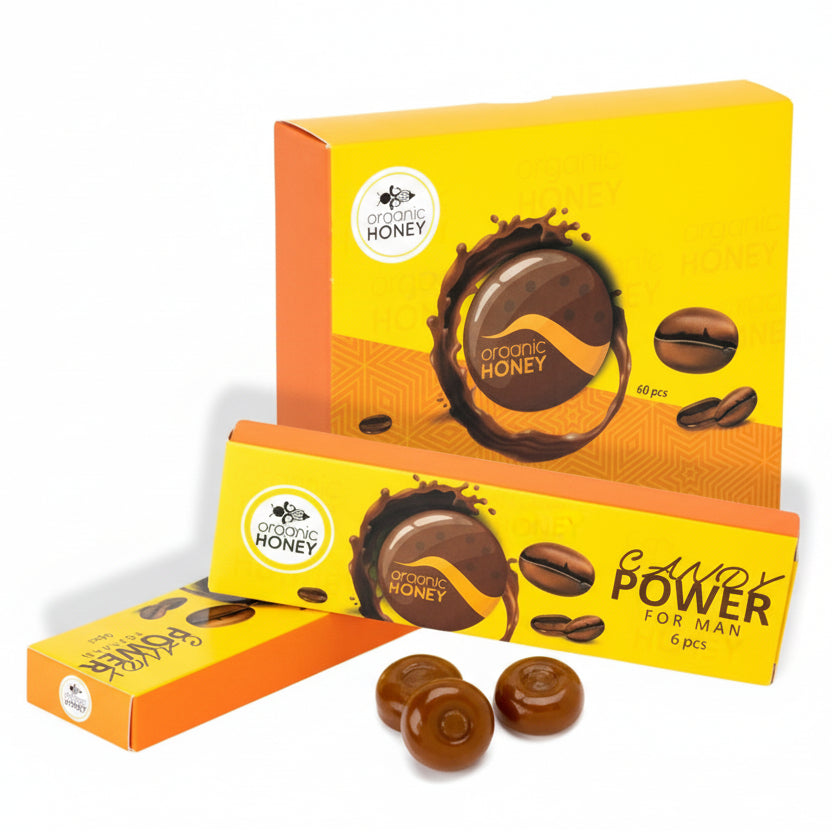 Candy Power For Men ORGANIC HONEY 60ct