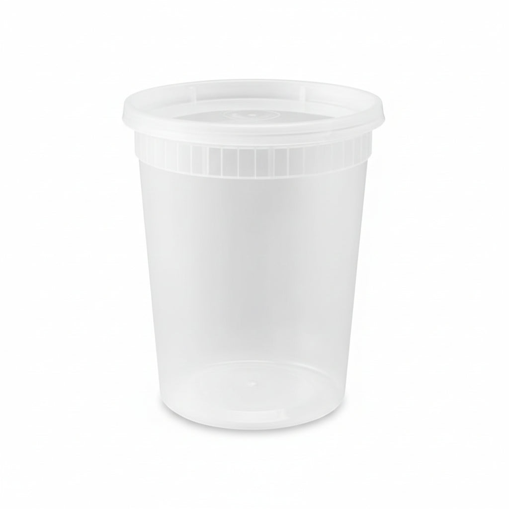 32oz Soup Container with Lids 240ct