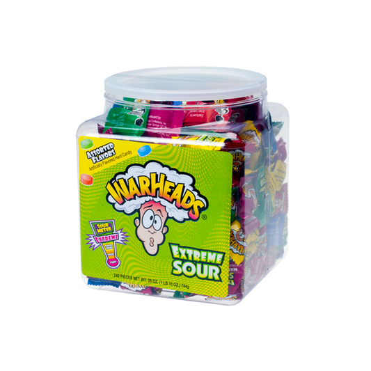WARHEADS Tub 34oz (240pc)